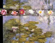 Claude Monet, Detail from Water Lilies